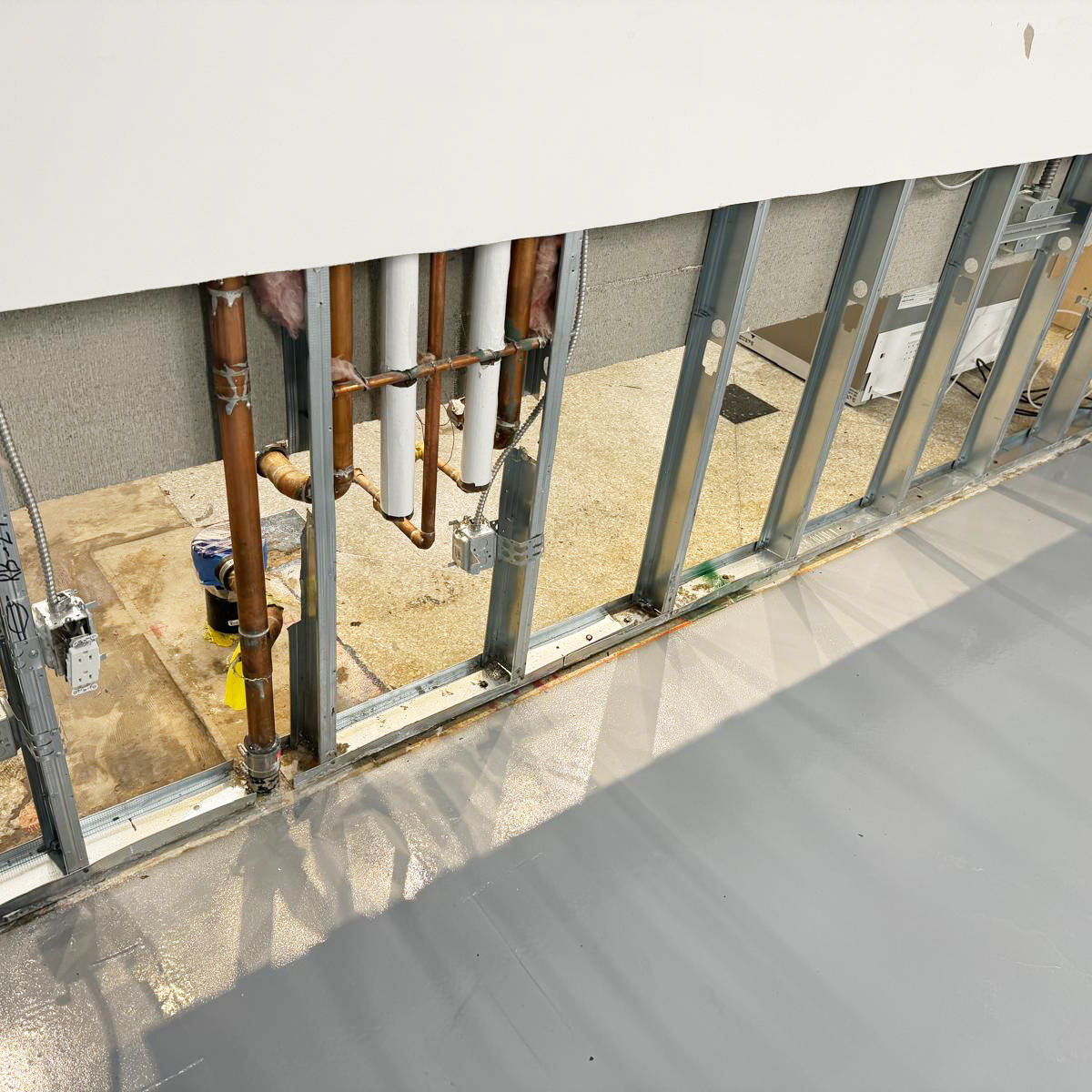 Safe removal of affected materials