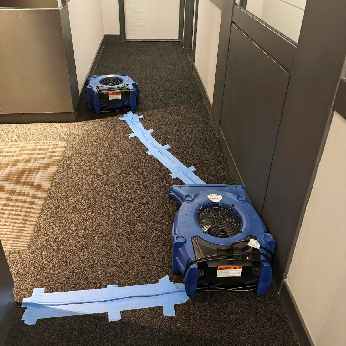 Structural Drying in a wet condo unit