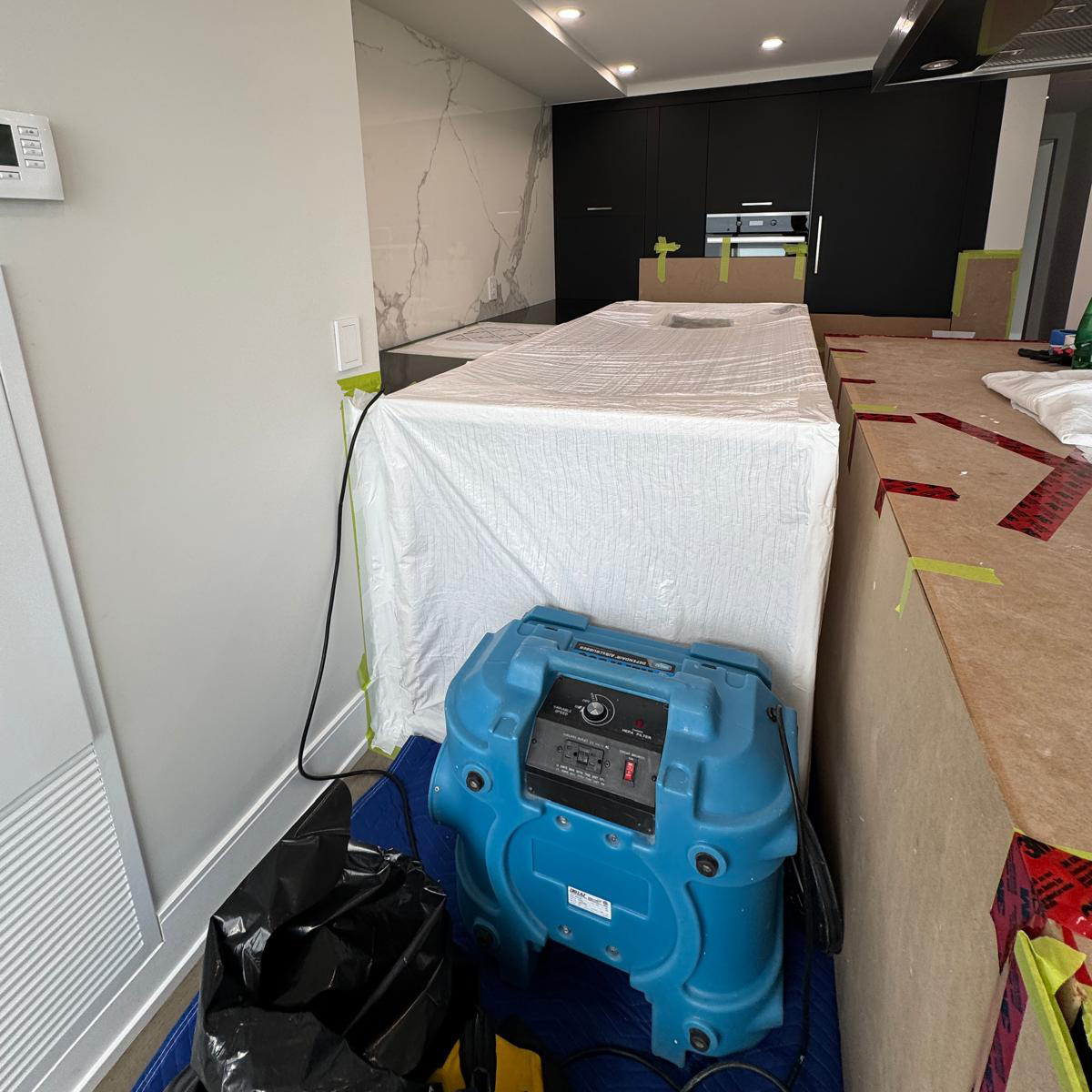 Negative Air Pressure & HEPA Filtration